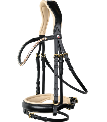 Waldhausen - Bridle X-Line Ivory, pullback comb.