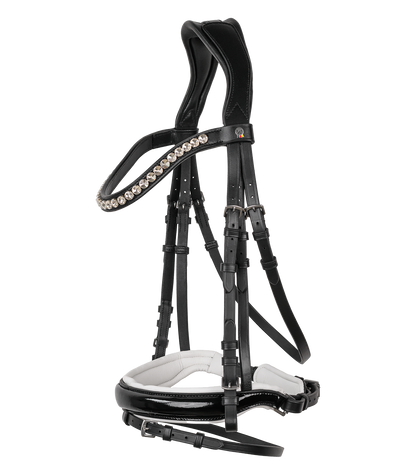 Waldhausen - bridle X-Line Evermore pullback, black