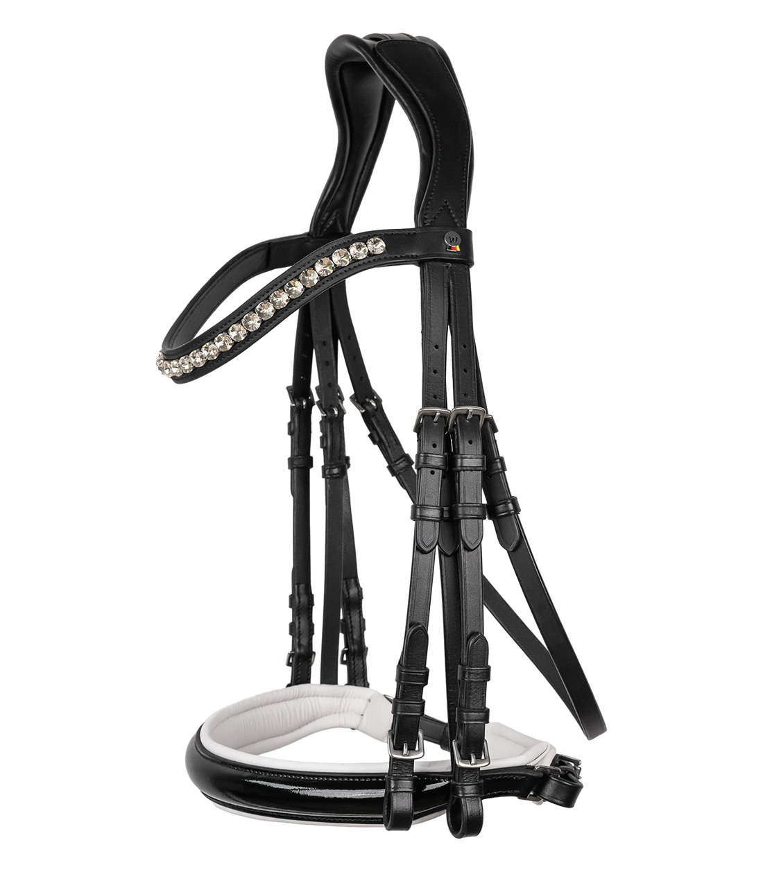 Waldhausen - Weymouth bridle Evermore, pullback black/white