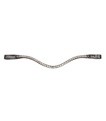 Waldhausen - Waldhausen X-Line Browband Shine, black