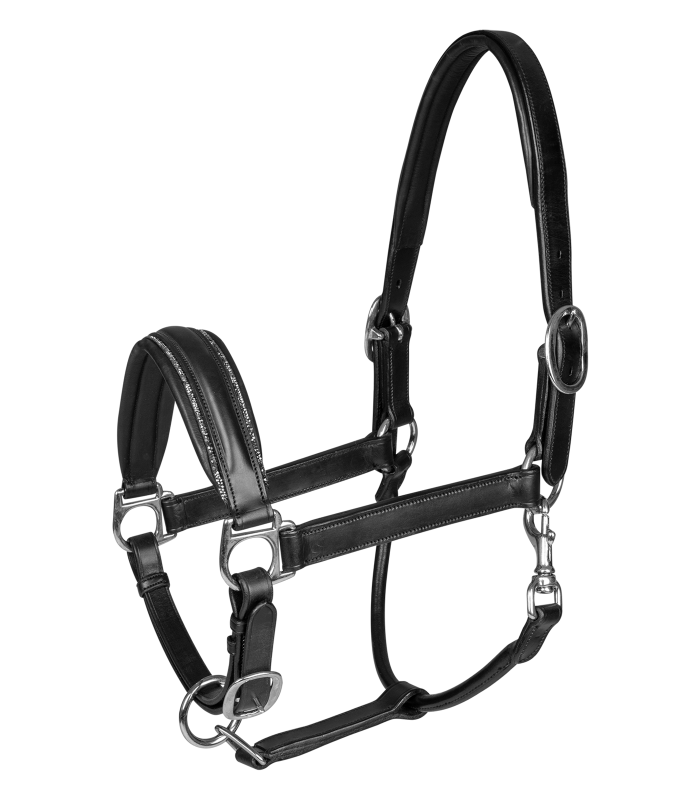 Waldhausen - Leatherhalter S-Line Glamour, black