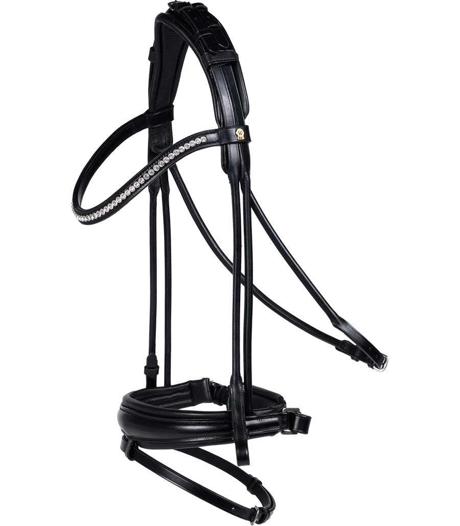 Waldhausen - bridle S-Line Grace, pullback, black