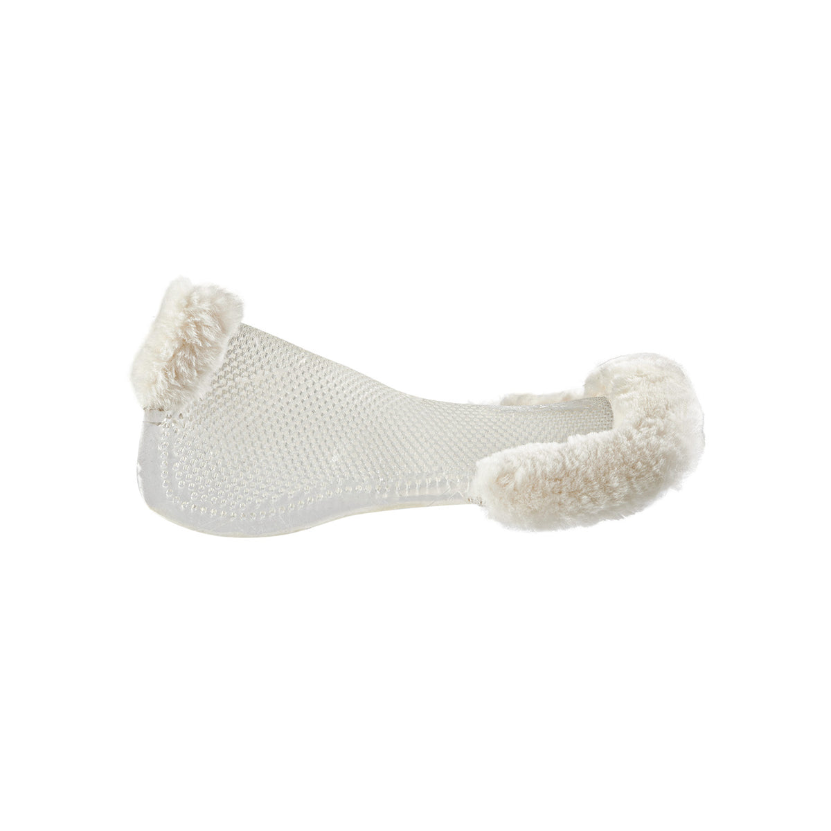 Acavallo - Underlag, gel, pony, Classic-S, 1/2 cut-out, flat