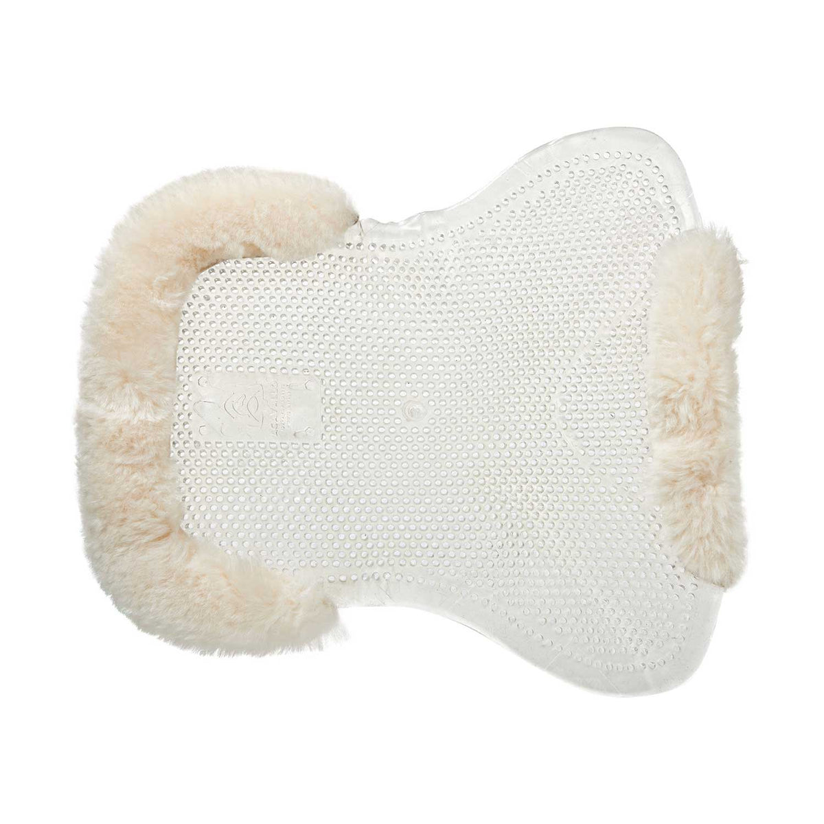 Acavallo - Underlag, gel, pony, Classic-S, 1/2 cut-out, flat