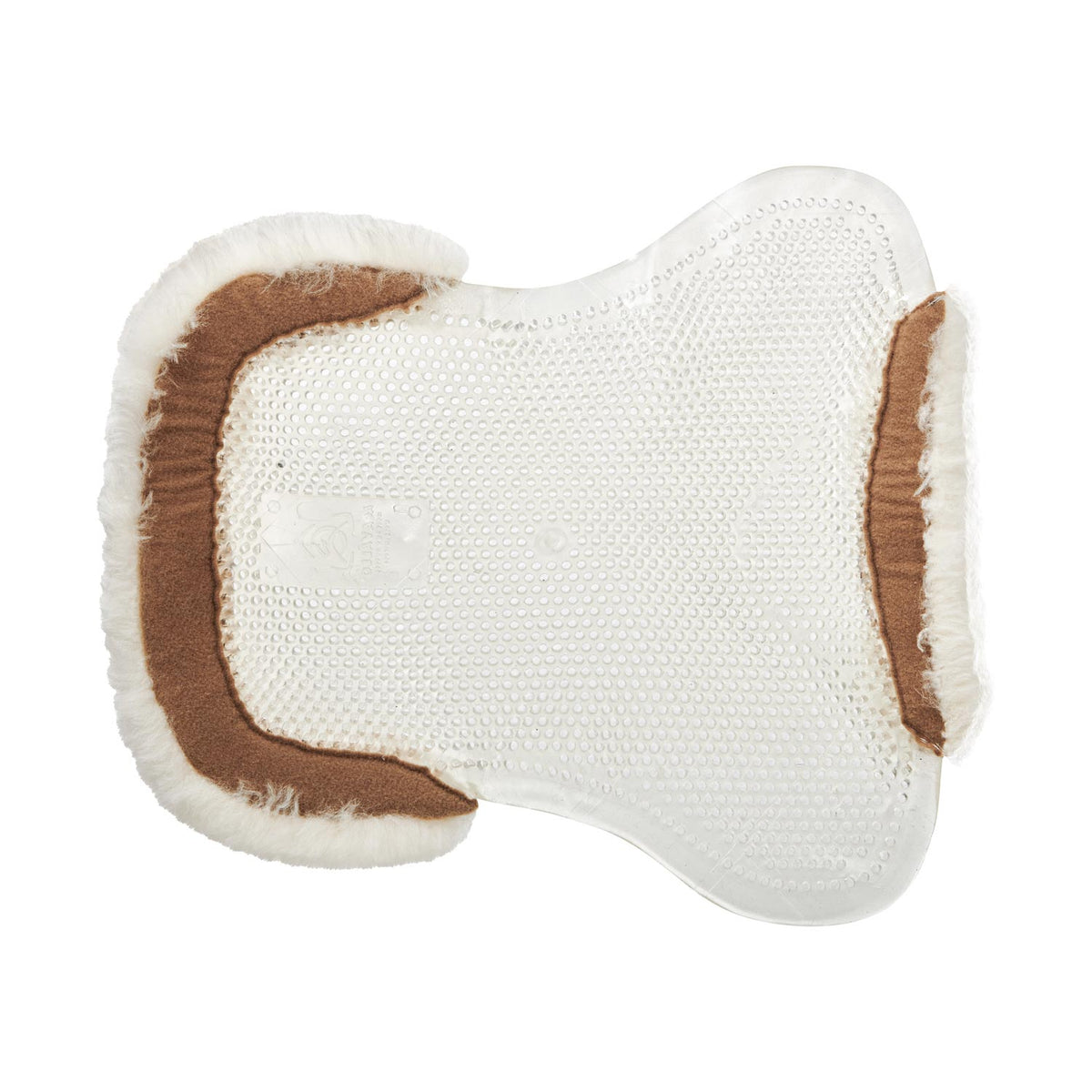 Acavallo - Underlag, gel, pony, Classic-S, 1/2 cut-out, flat