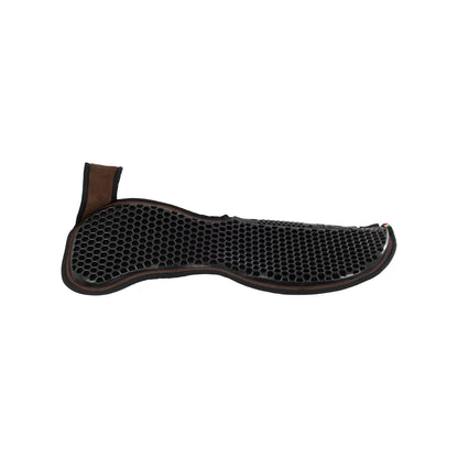 Acavallo - Underlag, Slim pad, manke-fri, ruskind, Hexagonal gel, flat