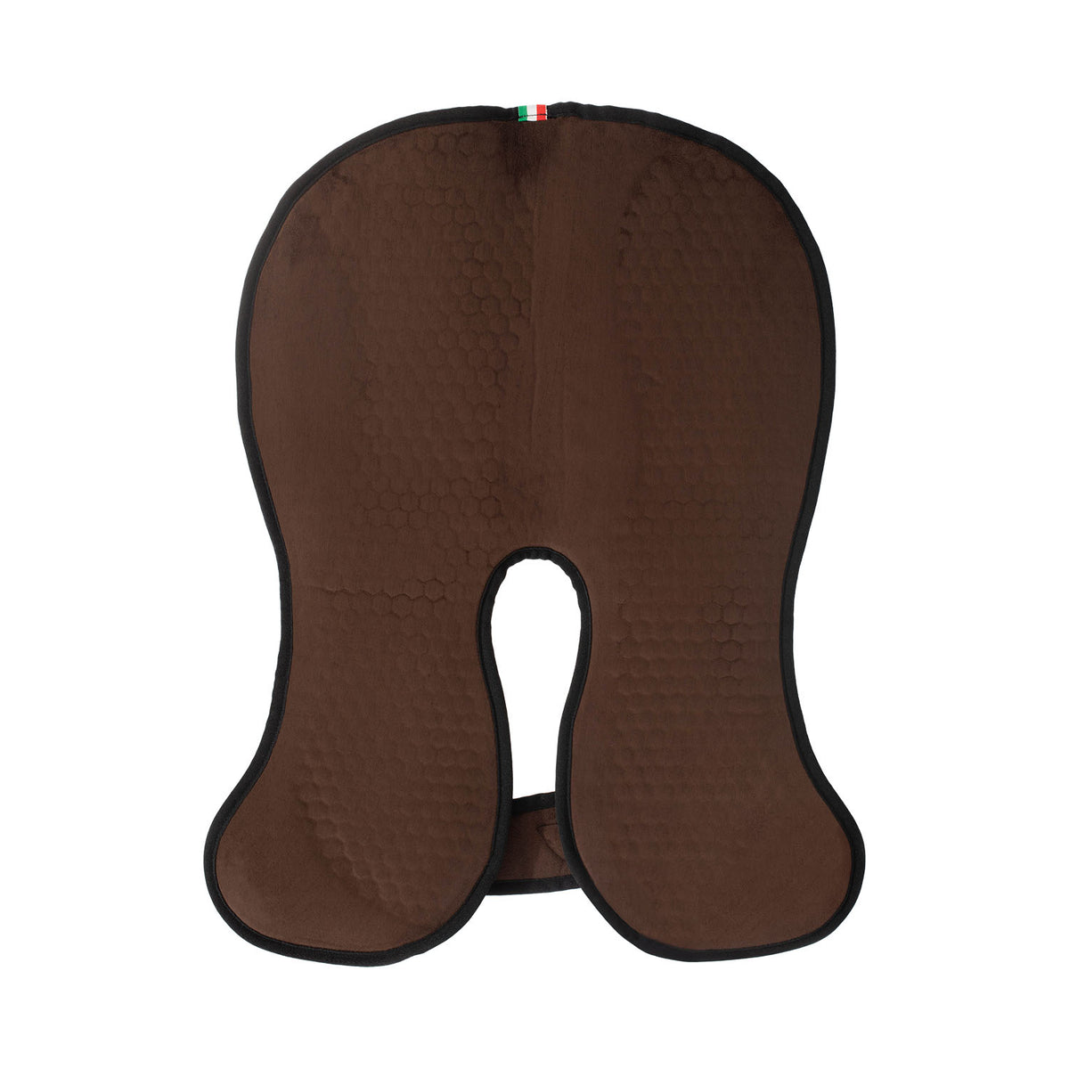 Acavallo - Underlag, Slim pad, manke-fri, ruskind, Hexagonal gel, flat