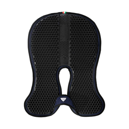 Acavallo - Underlag, Slim pad, manke-fri, ruskind, Hexagonal gel, flat