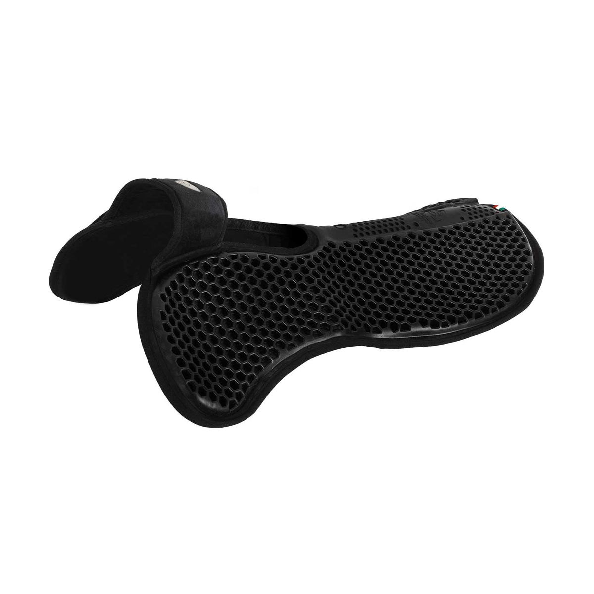 Acavallo - Underlag, Slim pad, manke-fri, ruskind, Hexagonal gel, flat