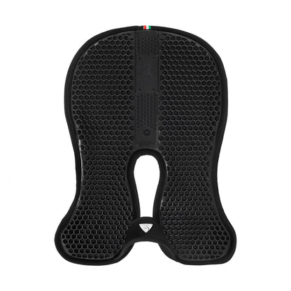 Acavallo - Underlag, Slim pad, manke-fri, ruskind, Hexagonal gel, flat