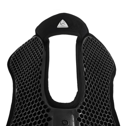 Acavallo - Underlag, Slim pad, manke-fri, ruskind, Hexagonal gel, flat