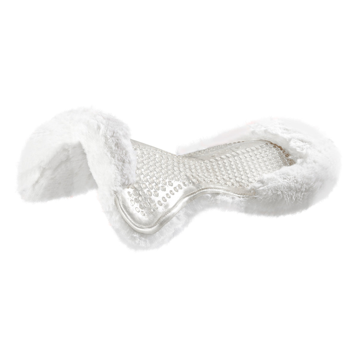 Acavallo - Underlag, gel, Massage-S, lammeskind, flat