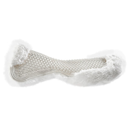 Acavallo - Underlag, gel, Massage-S, lammeskind, flat