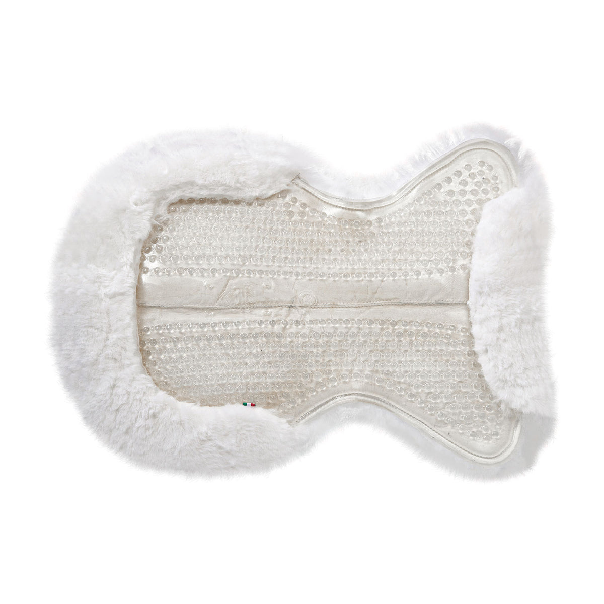Acavallo - Underlag, gel, Massage-S, lammeskind, flat