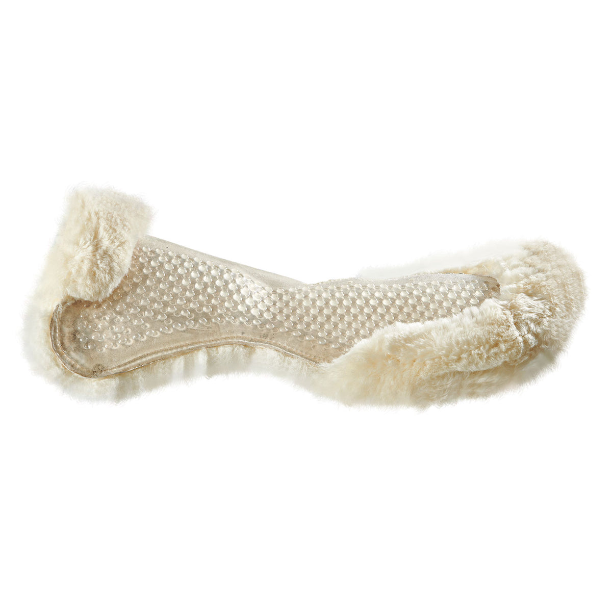 Acavallo - Underlag, gel, Massage-S, lammeskind, flat