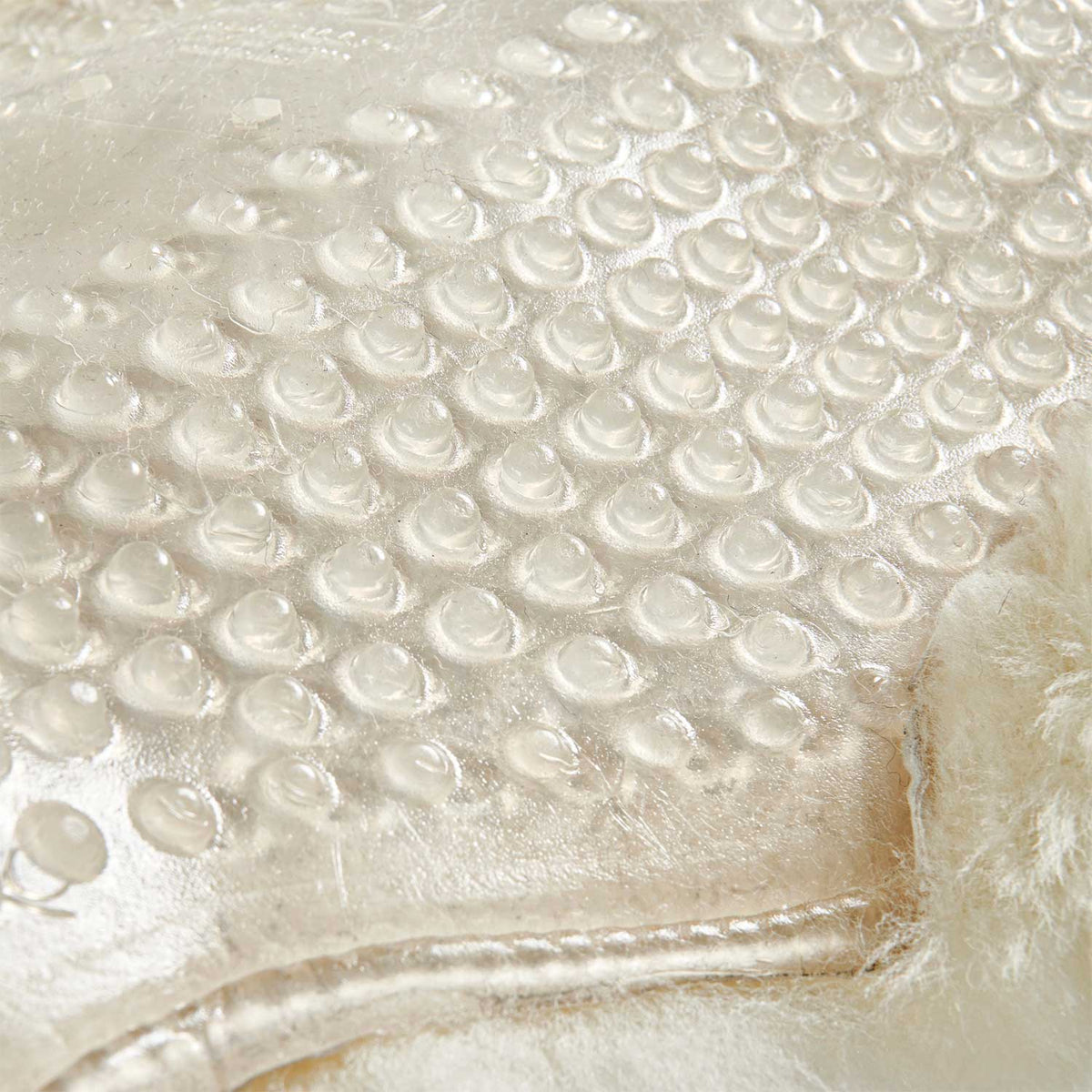 Acavallo - Underlag, gel, Massage-S, lammeskind, flat
