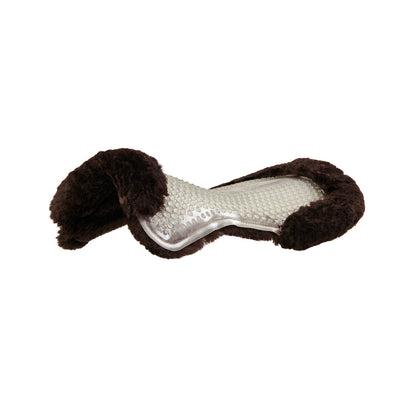 Acavallo - Underlag, gel, Massage-S, lammeskind, flat
