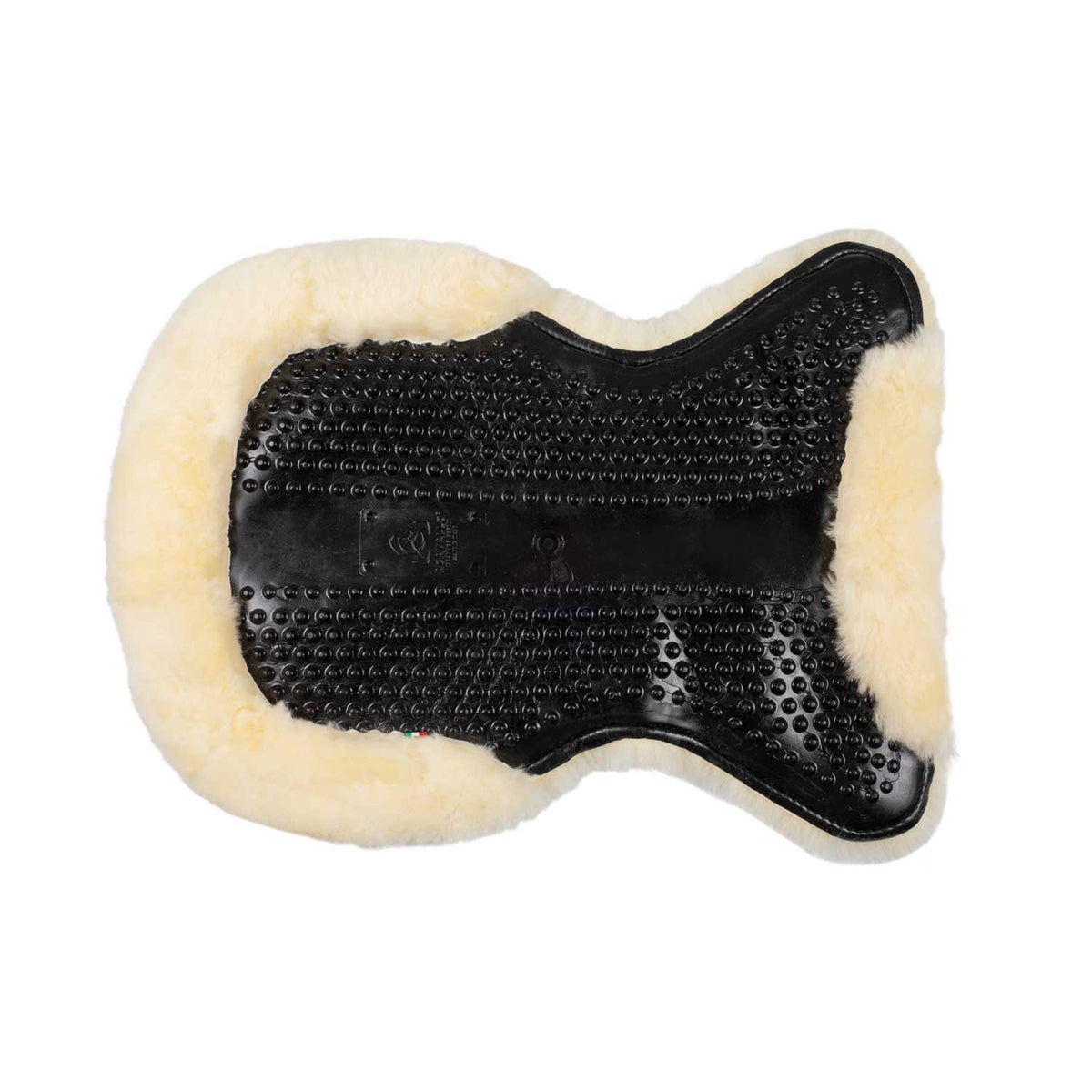 Acavallo - Underlag, gel, Massage-S, lammeskind, flat