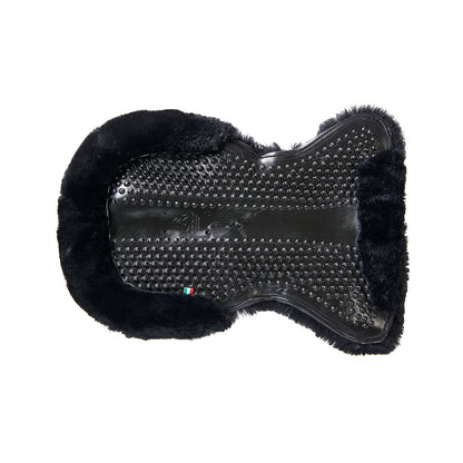 Acavallo - Underlag, gel, Massage-S, lammeskind, flat