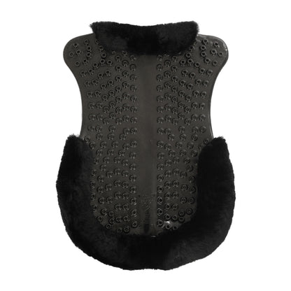 Acavallo - Underlag, gel, Massage, cut-out lammeskind, front &amp; back riser