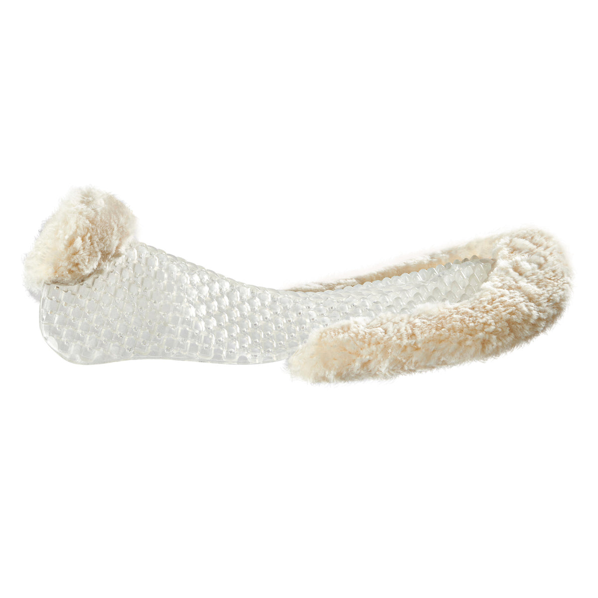 Acavallo - Underlag, gel, Respira Air Release, cut-out lammeskind, back riser