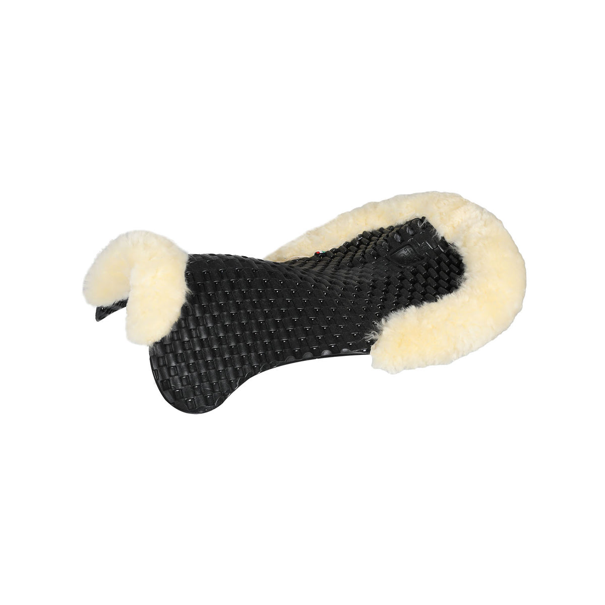 Acavallo - Underlag, gel, Respira Air Release, cut-out lammeskind, back riser