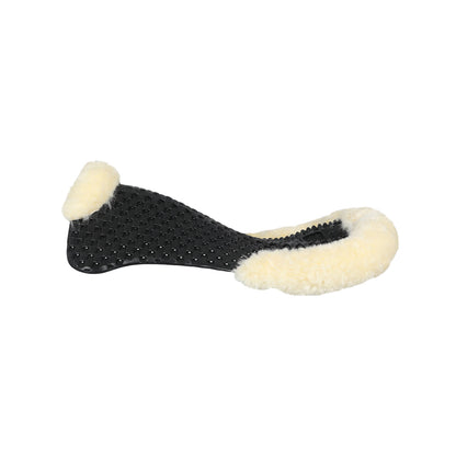 Acavallo - Underlag, gel, Respira Air Release, cut-out lammeskind, back riser
