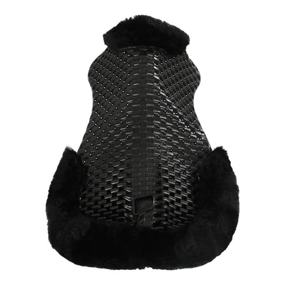 Acavallo - Underlag, gel, Respira Air Release, cut-out lammeskind, back riser