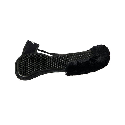 Acavallo - Underlag, memory foam, manke-fri, ruskind, lammeskind bag, Hexagonal gel, front riser
