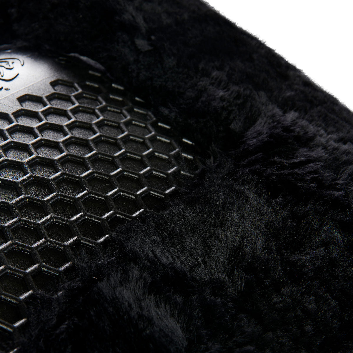 Acavallo - Underlag, memory foam, manke-fri, ruskind, lammeskind bag, Hexagonal gel, front riser