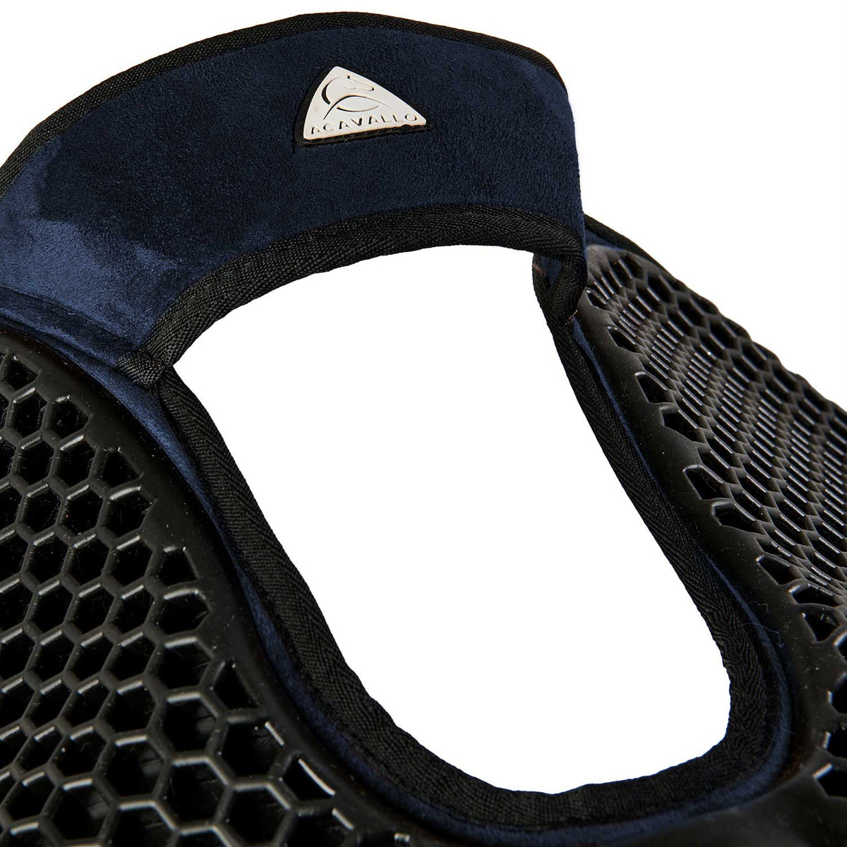 Acavallo - Underlag, Slim pad, manke-fri, ruskind, lammeskind bag, Hexagonal gel, flat