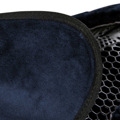 Acavallo - Underlag, Slim pad, manke-fri, ruskind, lammeskind bag, Hexagonal gel, flat