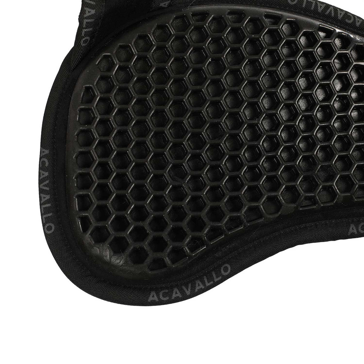 Acavallo - Underlag, memory foam, manke-fri, ruskind, lammeskind bag, Hexagonal gel, flat