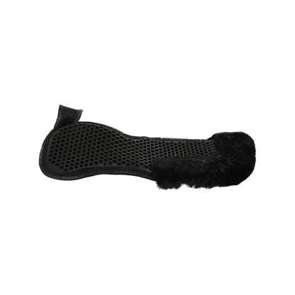 Acavallo - Underlag, memory foam, manke-fri, ruskind, lammeskind bag, Hexagonal gel, flat
