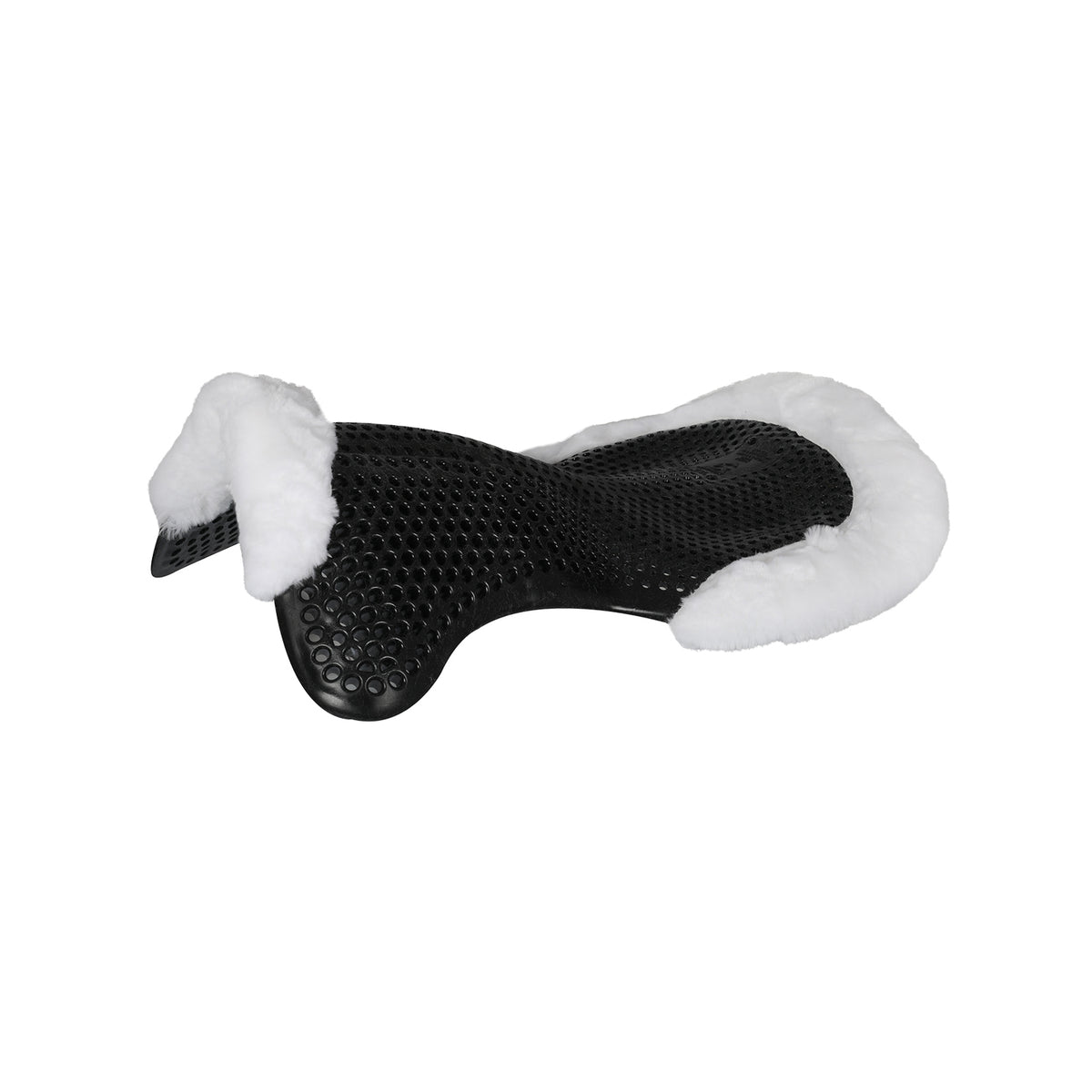 Acavallo - Underlag, gel, Classic-FS, kunstigt lammeskind, cut-out, front riser
