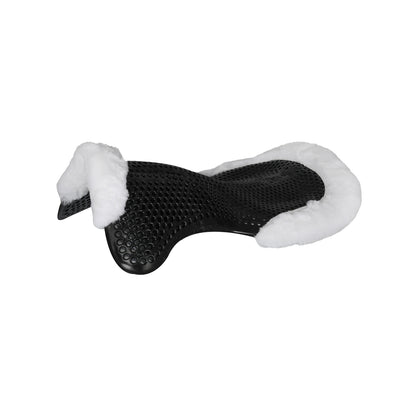 Acavallo - Underlag, gel, Classic-FS, kunstigt lammeskind, cut-out, front riser