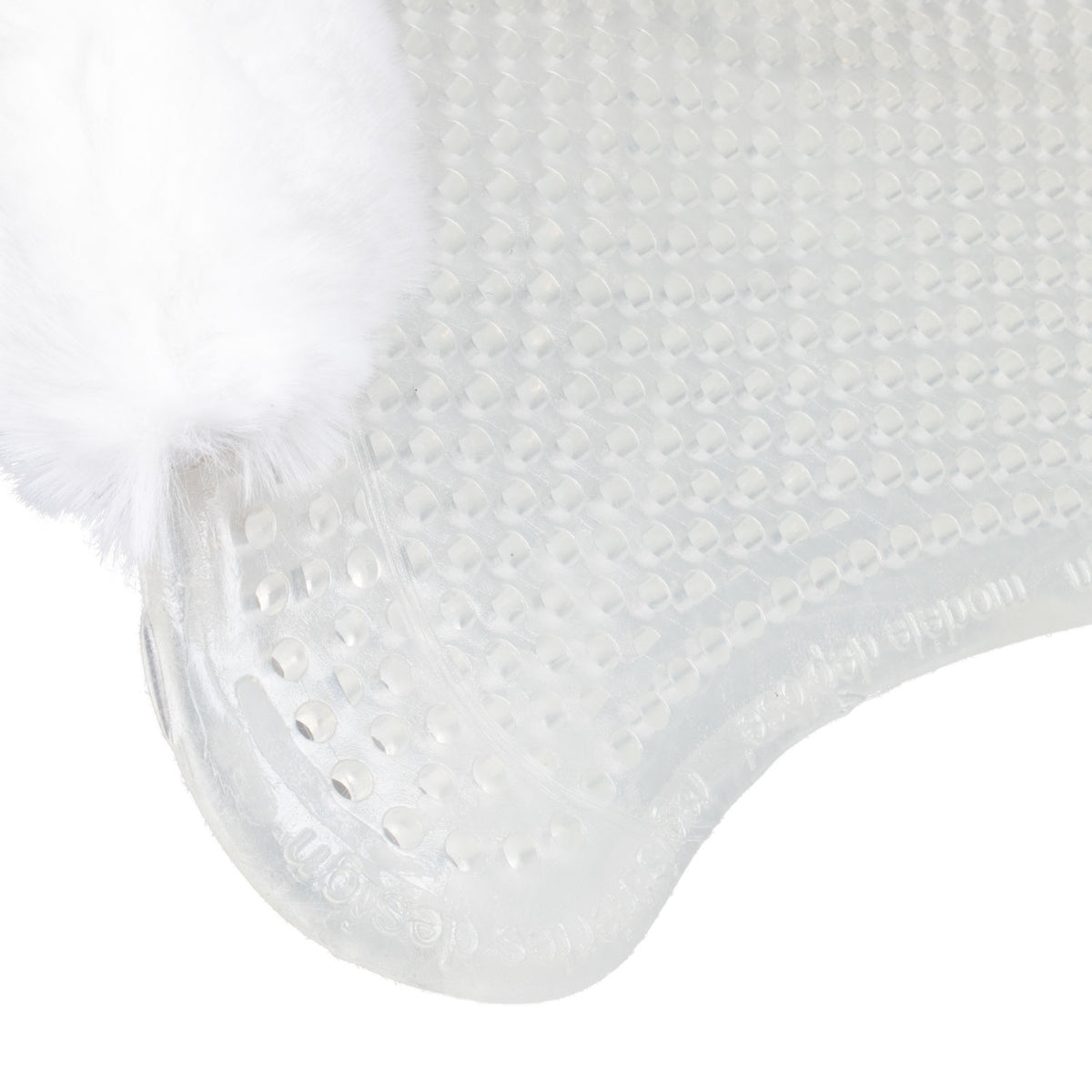 Acavallo - Underlag, gel, Classic-FS, kunstigt lammeskind, cut-out, back riser