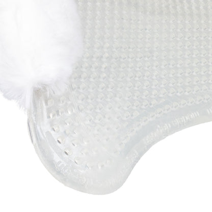 Acavallo - Underlag, gel, Classic-FS, kunstigt lammeskind, cut-out, back riser