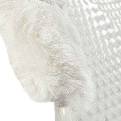 Acavallo - Underlag, gel, Classic-FS, kunstigt lammeskind, cut-out, back riser