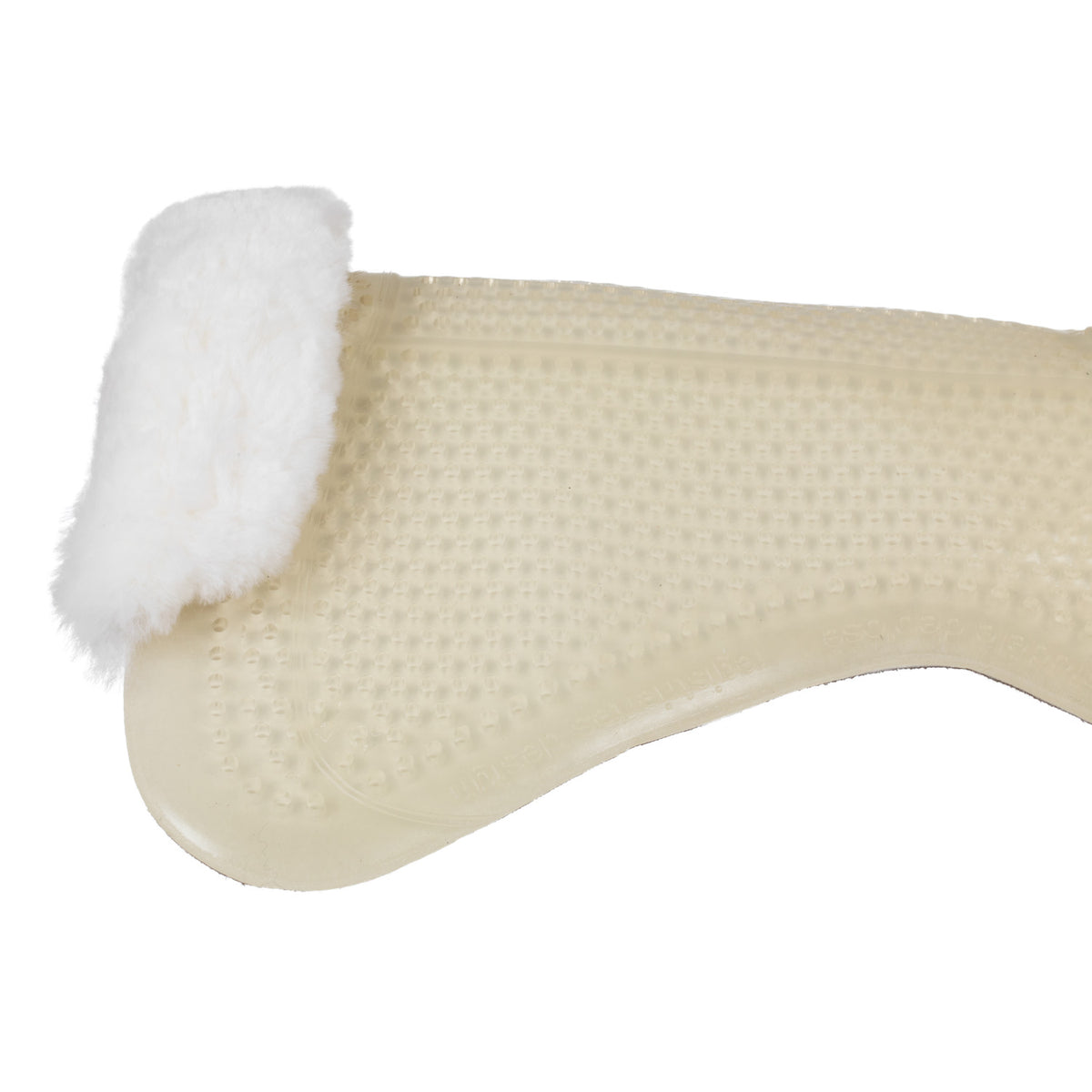Acavallo - Underlag, gel, Classic-S, 1/2 cut-out, Dri-lex, flat