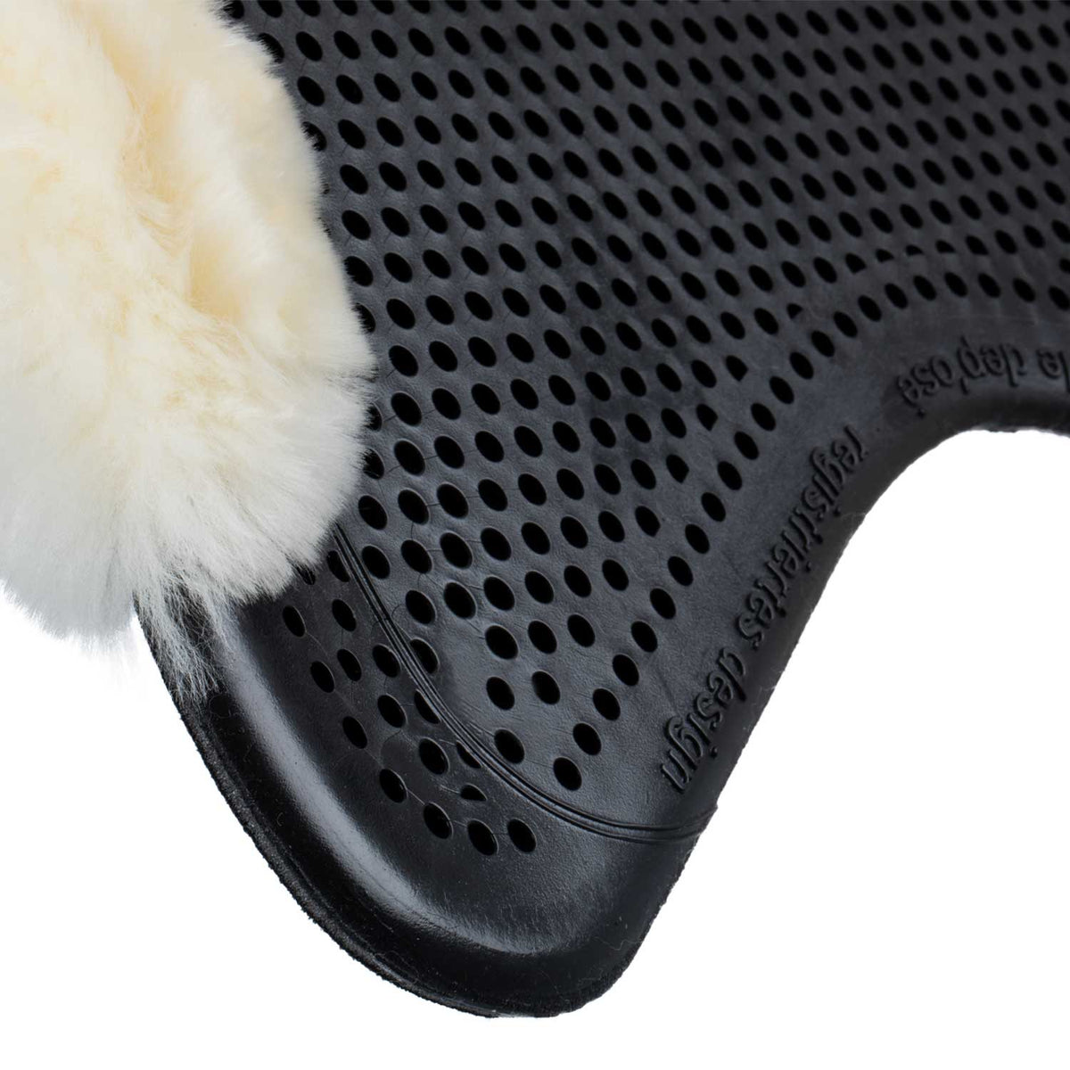 Acavallo - Underlag, gel, Classic-S, 1/2 cut-out, Dri-lex, flat