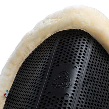 Acavallo - Underlag, gel, Classic-S, 1/2 cut-out, Dri-lex, flat