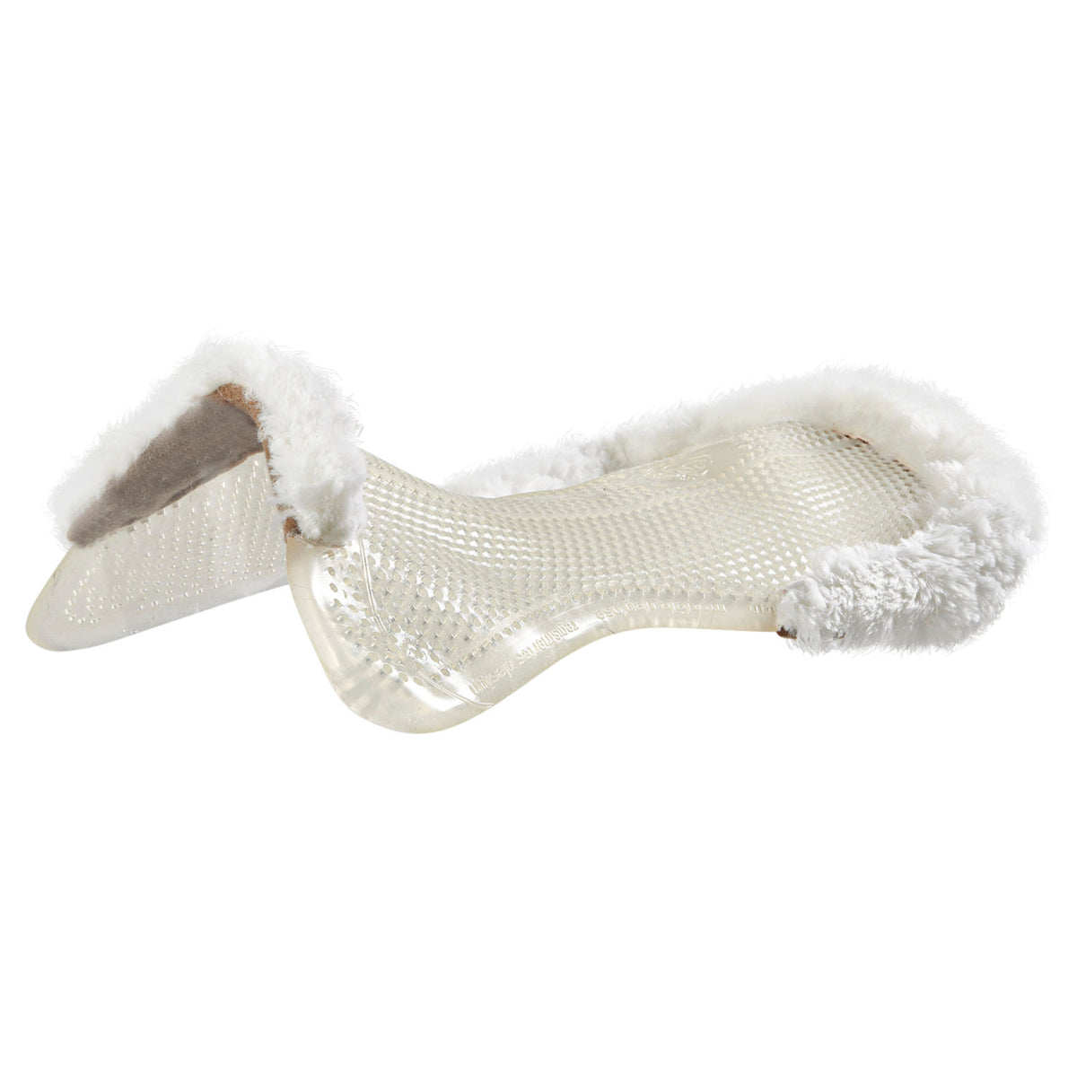 Acavallo - Underlag, gel, Classic-S, 1/2 cut-out, flat