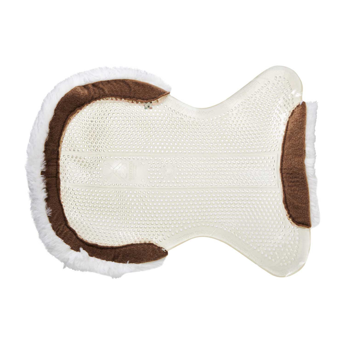 Acavallo - Underlag, gel, Classic-S, 1/2 cut-out, flat
