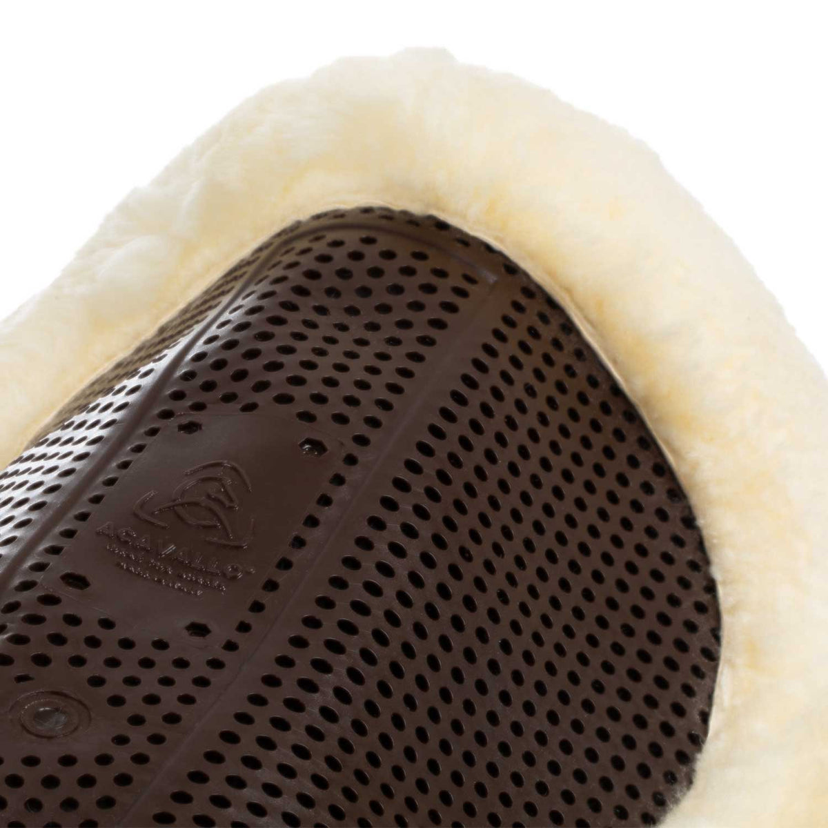 Acavallo - Underlag, gel, Classic-S, 1/2 cut-out, flat