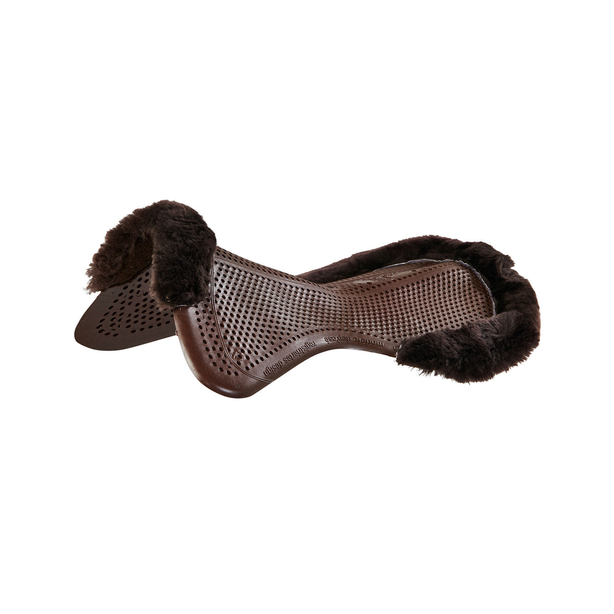 Acavallo - Underlag, gel, Classic-S, 1/2 cut-out, flat