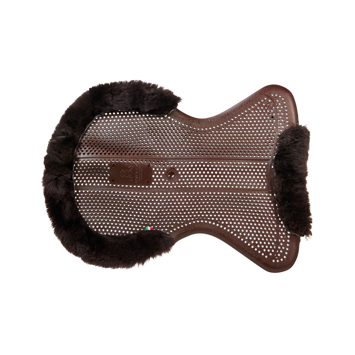 Acavallo - Underlag, gel, Classic-S, 1/2 cut-out, flat