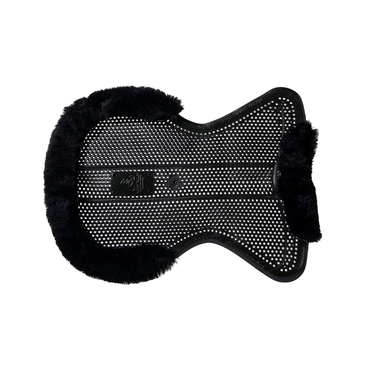 Acavallo - Underlag, gel, Classic-S, 1/2 cut-out, flat