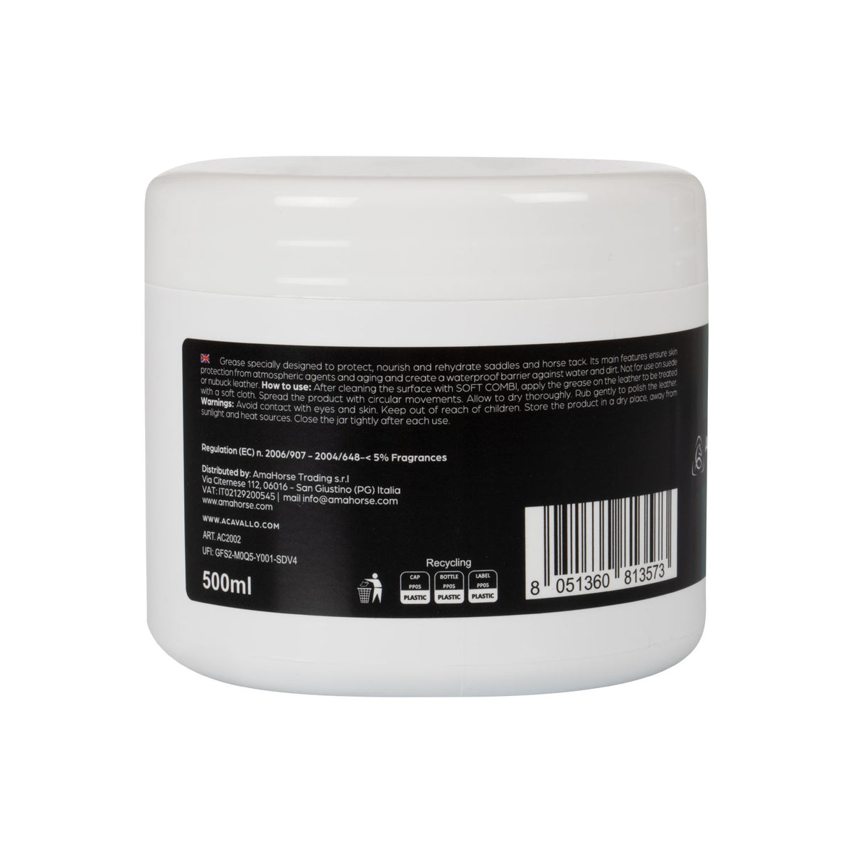 Acavallo - Lædefedt til sadler og seletøj, 500 ml