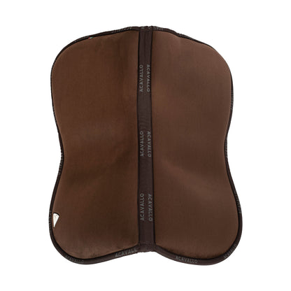Acavallo - Half pad, memory foam, ruskind, front riser